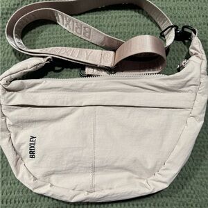 Brixley Neutral Crossbody Bag in Light Beige